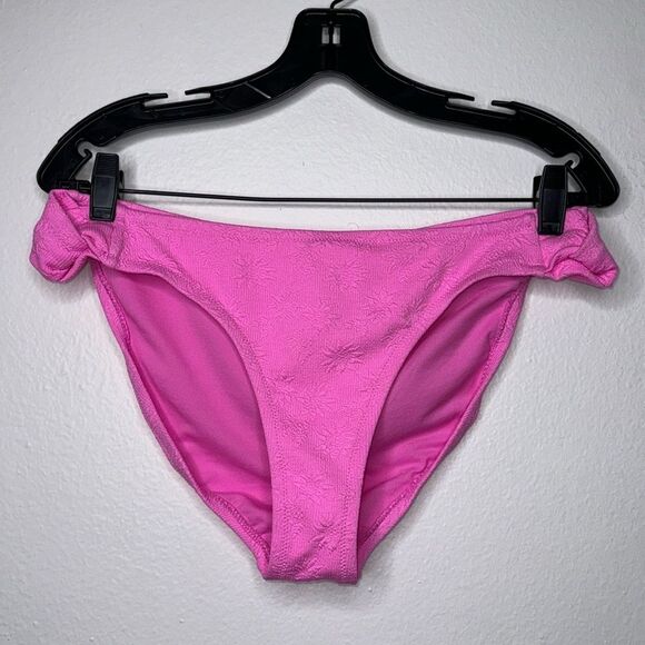 JESSICA SIMPSON Women's Sweet Daisy Twisted Tab Hipster Bikini Bottoms Size XL - Picture 4 of 6